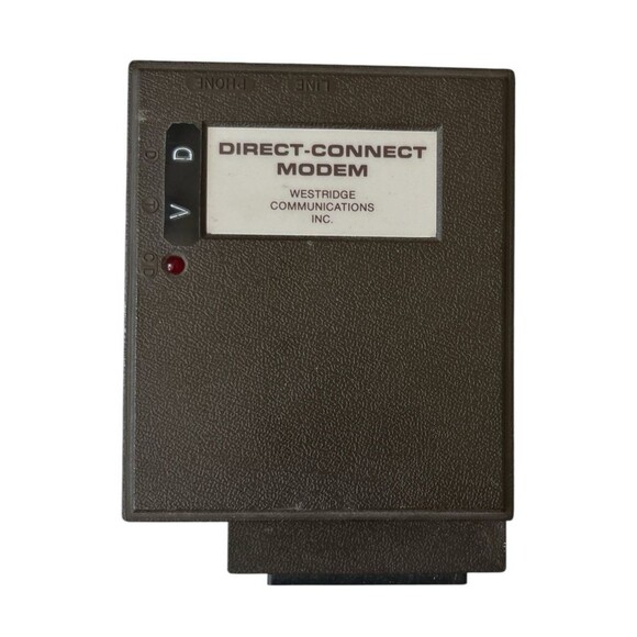 Westbridge Vintage Computer Direct-Connect Modem Model C6420 USA - Picture 1 of 6